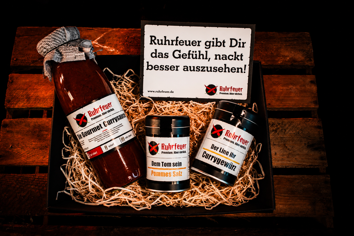 Currywurst Pommes Starterpack – Mild (Klein)