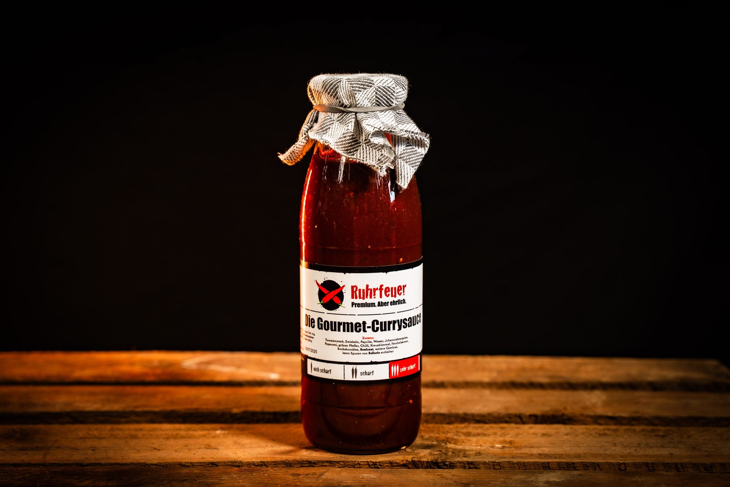Ruhrfeuer Gourmet-Currysauce 500g