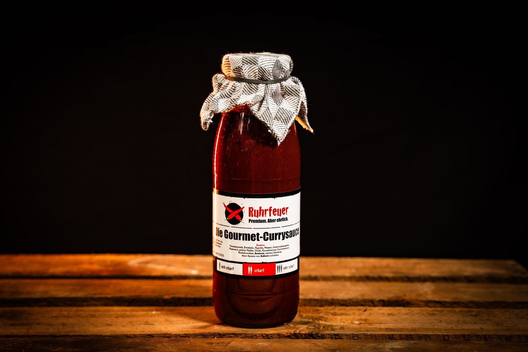 Ruhrfeuer Gourmet-Currysauce 500g