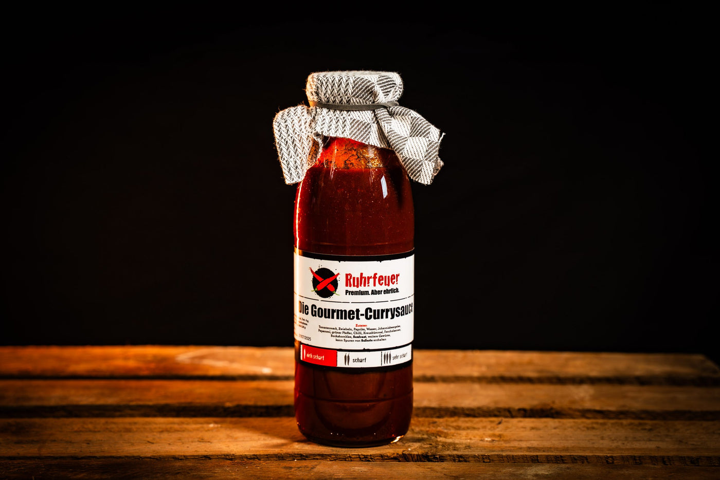 Ruhrfeuer Gourmet-Currysauce 500g