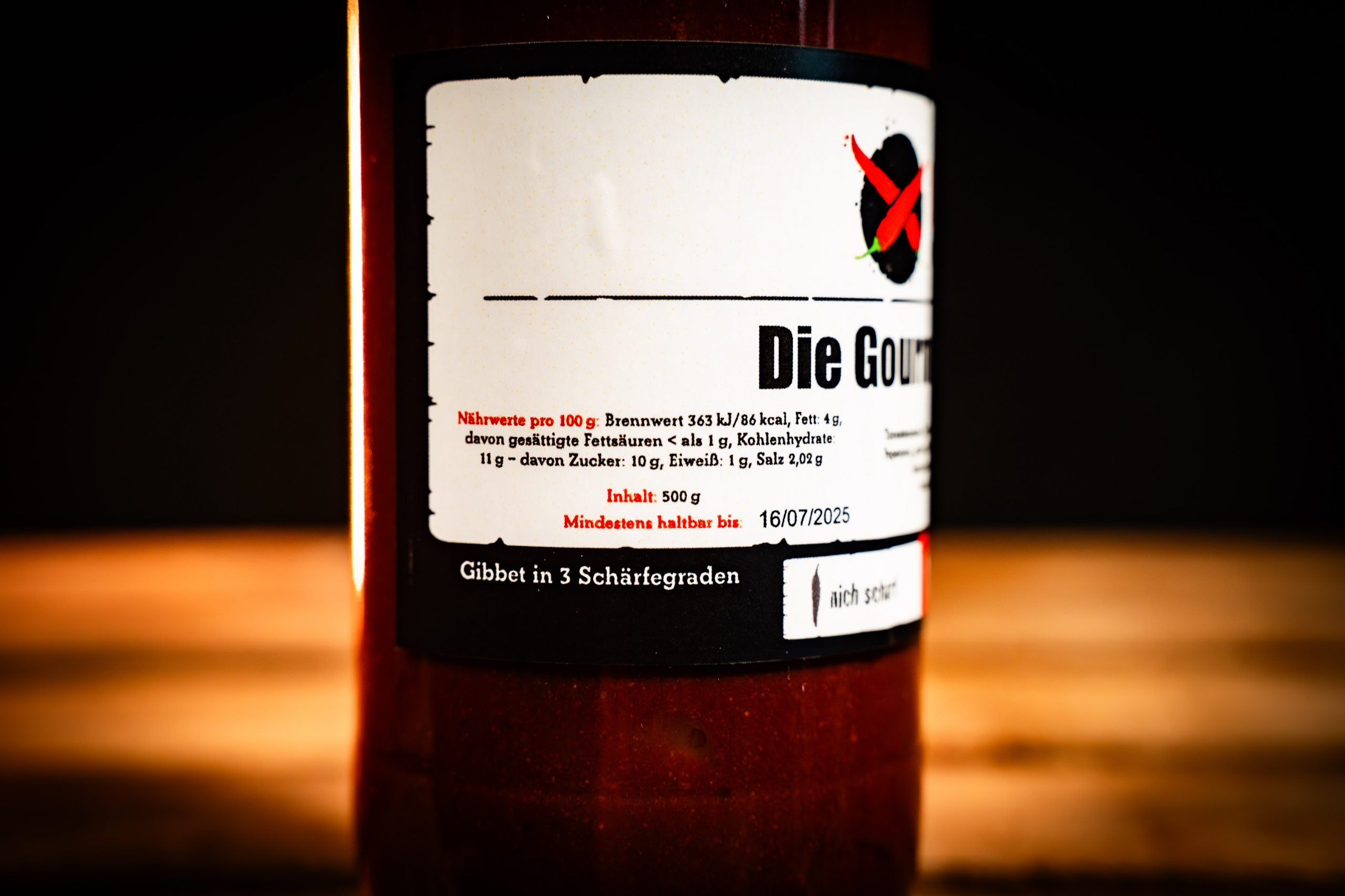 Ruhrfeuer Gourmet-Currysauce 500g